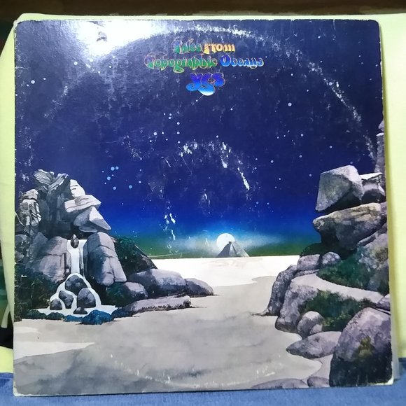 YES Tales From Topographic Oceans 1974 gatefold 2LP Vinyl records - Picture 1 of 8